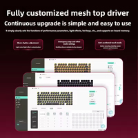 Beat Keyboard komputer seri 75 kustom, Keyboard bermain game seri 0.1ms 8k tingkat suara latensi rendah saklar magnetik