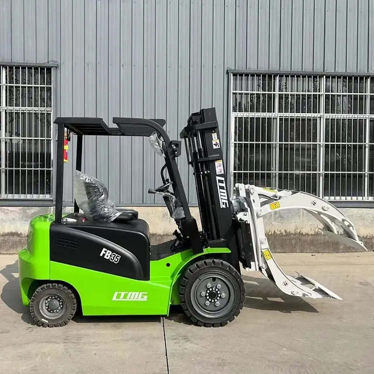 Great Performance Lithium Battery Forklift 2ton 3 ton 4 ton 5 ton Electric Forklift with Paper Roll Clamp