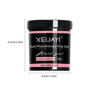 Gel Cristallo UV per Unghie Grande Formato 100g, Senza Carta, Finitura Opaca, Non Tossico, Lunga Durata, Asciugatura Rapida - Product Image 5