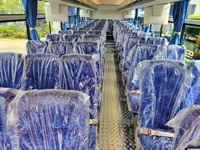 Bus de transport de luxe RHD 67 places avec moteur diesel Cummins, autocar de long trajet pour groupes de voyage
