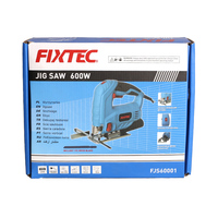 FIXTEC Outils électriques Scie sauteuse électrique 600W Scie sauteuse à 4 étages pour le bois