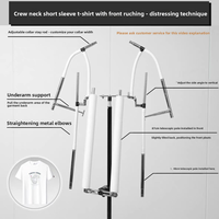 Porte-vêtements créatif à manches longues pour la photographie, support de suspension pour accessoires de shooting, présentoir de modèles
