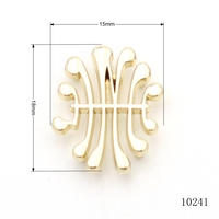 Étiquette de sac à main de mode design de marque Logo chapeau en métal Logo Petite plaque de logo en métal personnalisée pour décorations