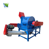 Broyeur de sciure de bois à haute production faisant la machine de concassage de copeaux de poudre de bambou de branche pour le bambou
