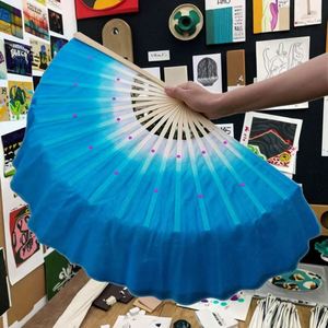 Oferta Especial: Abanico de Kung Fu de 31 cm de Alta Calidad, con Varillas de Bambú y Seda China, para Danza, Salud, Fiestas, Ecológico, Ideal para Regalo - Product Image 4