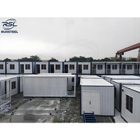 Casa Contenedor RUIISTEEL de 3 Pisos, Diseño de Triple Nivel y Múltiples Pisos para Desarrollo Urbano