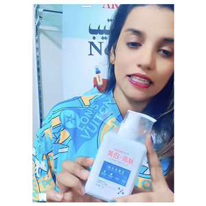 Prodotti cosmetici di bellezza cura della pelle del viso <span class=keywords><strong>biologica</strong></span> Niacinamide sbiancante schiarente detergente viso in schiuma rinfrescante per il controllo dell'olio - Product Image 1