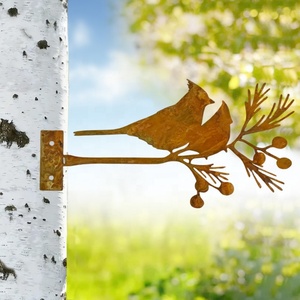 Ornement de jardin héron, Caterpillar Girl, Wolf, Modern Edge Dance, Dwarf Penguin, articles en fer forgé, Aigle, Phoque, Oiseau - Product Image 1