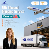 Amazon FIST Envío Rápido por Aire y Camión DDP de China a EE. UU. Agente de Logística Inversa FBA con Despacho de Aduanas Completo y Seguimiento