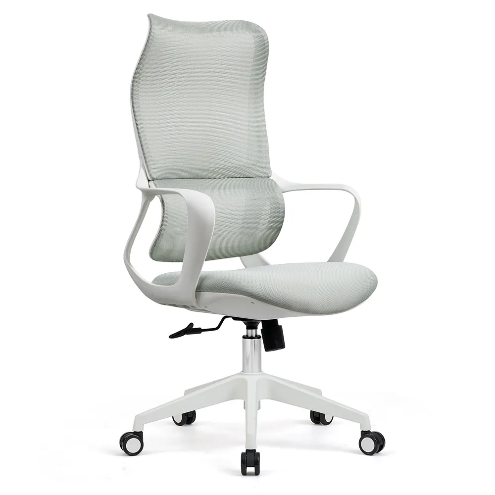 2024 Preço barato cadeira de escritório executiva de malha para massagem de alta qualidade com suporte giratório para braços lombares