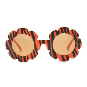 Gafas de Sol Infantiles con Estampado de Camuflaje, Cebra, Leopardo, Vaca, Tigre, Redondas, para Fiestas, Lindas y Divertidas - Product Image 1