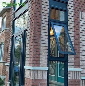 Fenêtre à battant inclinable et rotative en alliage d'aluminium moderne, isolante, pour appartement, chambre d'hôtel, salon - Vente en gros fournisseur - Product Image 2