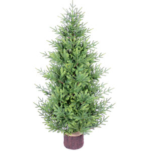 Haut de gamme 3ft petit arbre de Noël décoration de table Mini arbre de Noël en pot - Product Image 1