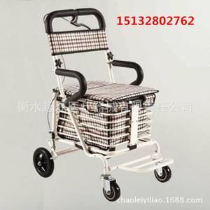 รถเข็นผู้สูงอายุ, สกู๊ตเตอร์เคลื่อนที่, รถเข็นพักผ่อน, รถเข็นซื้อของ, พับได้, มีแป้นเหยียบ, อเนกประสงค์และ - Product Image 2