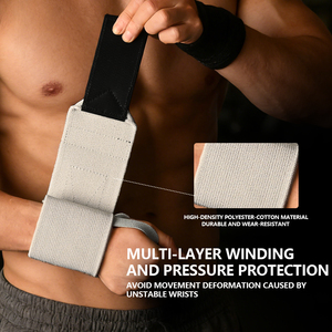 Fasce da Polso Rinforzate e Indurite per Fitness, Sollevamento Pesi in Palestra, Protezione per Esercizi e Powerlifting - Product Image 3
