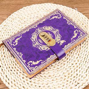 Custom <b>Journal</b> Purple Plain Customized Painting Drawing Blank <b>Journal</b> Spiral Leather PU Notebook for Students School - Product Image 3
