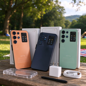 Coque arrière anti-traces de doigts pour téléphone portable S25 Ultra 5G, facile à nettoyer, smartphone Android - Product Image 1