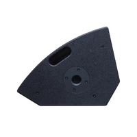 Haut-parleur de moniteur de scène bidirectionnel 400W Woofer de 12/15 pouces Conception coaxiale à gamme complète, parfait pour le son professionnel de la salle de réunion
