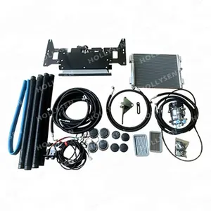 12V Ac Under-Dash Evaporator Unit Kit Ac Evaporator Assembly Kit Under Dash Evaporator