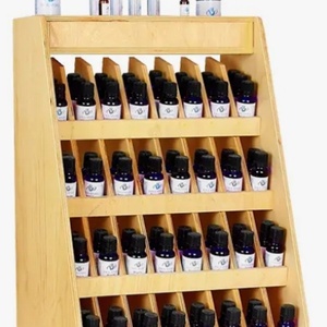 New Design Five Layers Supermarket Wooden Shelf PP Material Bread <b>Display</b> <b>Rack</b> with Cutting Processing Service - Product Image 5