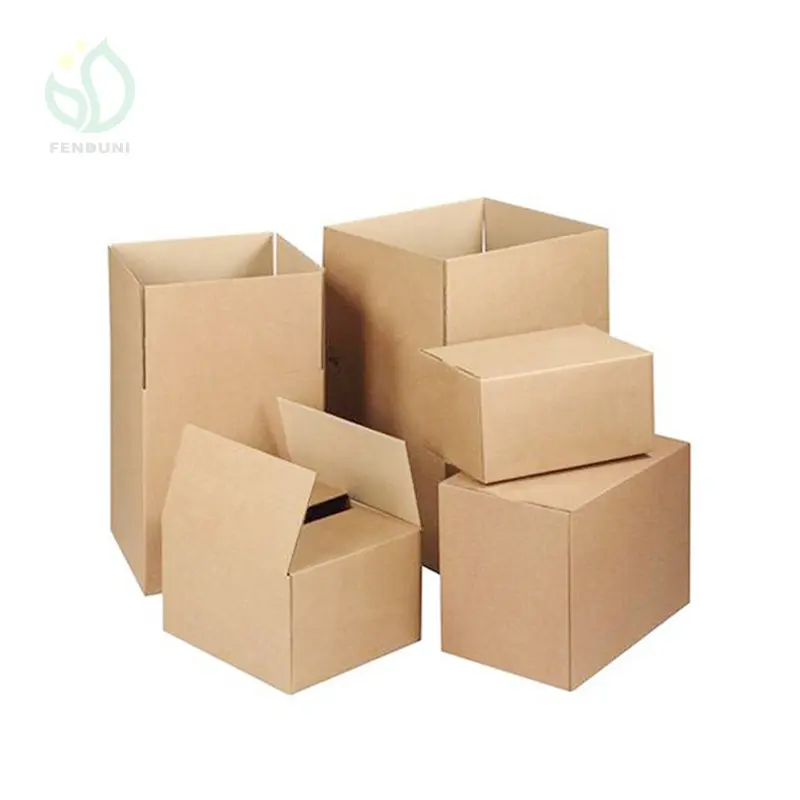 Nhà Máy Bán buôn biểu tượng tùy chỉnh hộp carton sóng in gửi thư bao bì vận chuyển hộp carton