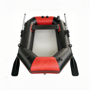 Bateau de pêche <span class=keywords><strong>gonflable</strong></span> pliable en PVC de 8,5 pieds, <span class=keywords><strong>kayak</strong></span>, canoë, annexe, capacité de 3 personnes, pompe à air, pagaies, surf, plongée, certifié CE - Product Image 1
