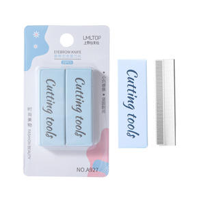 Cuchillas para Recortar Cejas LMLTOP, Paquete de 10, Acero Inoxidable, Afiladas y Duraderas, A927 - Product Image 2