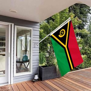 3x5FT Polyester Cheap Price Vanuatu Country <b>Flag</b> and National <b>Flag</b> With Two Grommets - Product Image 2