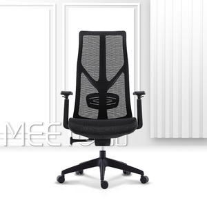 Chaise de bureau de direction de haute qualité, design en maille personnalisé, style moderne, en mousse plastique, pour la maison, le bureau ou l'école - Product Image 4