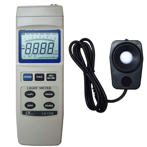 Brand New and Original LX-1108 Digital <b>Light</b> Meter 0-400000 High LX-1108 Lillumination Meter LX-1108 - Product Image 3