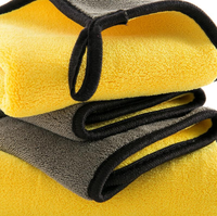Serviette en microfibre corail haute densité pour la protection de la peinture, fabriquée par un fabricant OEM