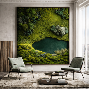 Art mural réaliste en <span class=keywords><strong>mousse</strong></span>, peintures de plantes artificielles de haute qualité pour la maison, le paysage et la décoration de Pâques - Product Image 3