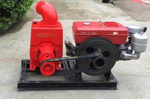 Diesel Engine Driven Horizontal Self Priming Sewage Water <b>Pump</b>, 6inch - Product Image 3
