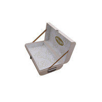 Boîte à souvenirs pour bébé avec un design mignon et adorable, imprimé, cadeau de luxe, emballage en forme de valise avec poignée