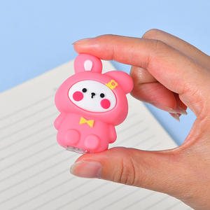 Sacapuntas de Plástico con Diseño de Animales de Dibujos Animados, Creativos y Lindos, para Estudiantes de Primaria y Secundaria, Venta al Por Mayor - Product Image 3