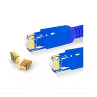 Cable de Ethernet de alta velocidad Cat5e RJ45 red LAN Cable de la computadora Cable para computadora enrutador 1m/1,5 m/2m/3m /5m/10M/15m/20m/25m/30m