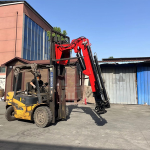 Grúa de Brazo Articulado de 3 y 5 Toneladas para Ingeniería de Construcción, de Uso Dual (Eléctrico y de Combustible), para Trabajos en Altura, Manipulación y <span class=keywords><strong>Transporte</strong></span>, Speedone - Product Image 4