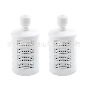 Cabezal de filtro autocebante blanco de 1/4 de pulgada con conexión rápida para acuarios y riego de jardines - Product Image 1