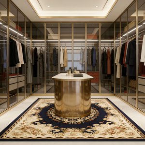 Tapis tissé Wilton persan traditionnel en gros d'usine, grand tapis pour la maison - Product Image 1