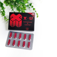 Capsules à base de plantes pour la santé masculine, retardant l'éjaculation, longue durée, avec couleurs personnalisées et certification GMP, vente en gros