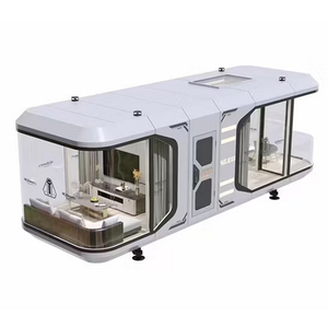 Hj Hj Space Capsule House Bibo, maison capsule spatiale imperméable pour hébergement en plein air, hôtel, design modulaire, assemblage facile - Product Image 1