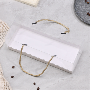 Boîte d'emballage pour gâteau en PET transparent avec base antidérapante, idéale pour les ventes en ligne - Product Image 4