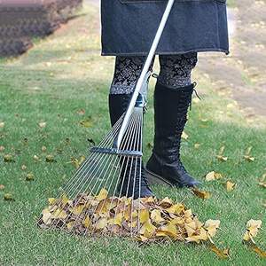 Balai à feuilles réglable pour l'extérieur et le patio - Product Image 5