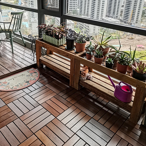 Suelo de madera Lapacho de 18mm, parquet técnico, suelo de madera maciza, suelo de madera dura para exteriores Ipe - Product Image 4