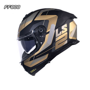 หมวกกันน็อคมอเตอร์ไซค์ Ls2 FF808 รุ่นใหม่ เลนส์คู่ วัสดุ ABS ป้องกันการเจาะทะลุ สำหรับผู้ชายและผู้หญิง แบบเต็มใบ สไตล์รถแข่ง ใช้ได้ทุกฤดู ป้องกันฝ้า KPA - Product Image 3