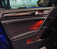 Kit d'éclairage d'ambiance LED RHD pour VW Golf 7/7.5 2014-2020 - Éclairage intérieur de voiture, tableau de bord, garnitures de portes, accessoires de mise à niveau