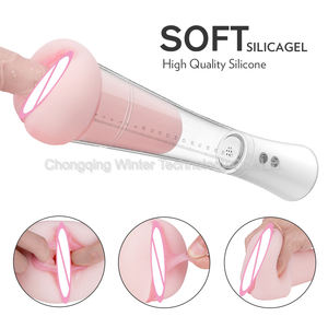 תדר גבוה רטט זכר מאונן מצב רב עיסוי גוף מלא לשטוף רעש נמוך פעולה פעולה מכשיר הקלה בלחץ נייד - Product Image 6