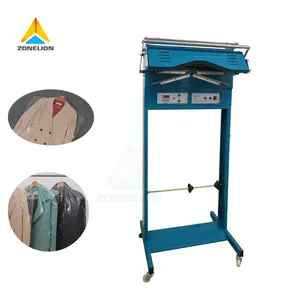 Laundry Shop Equipment Automatic Clothing Wrapping Clothes Packing Machine for Sale