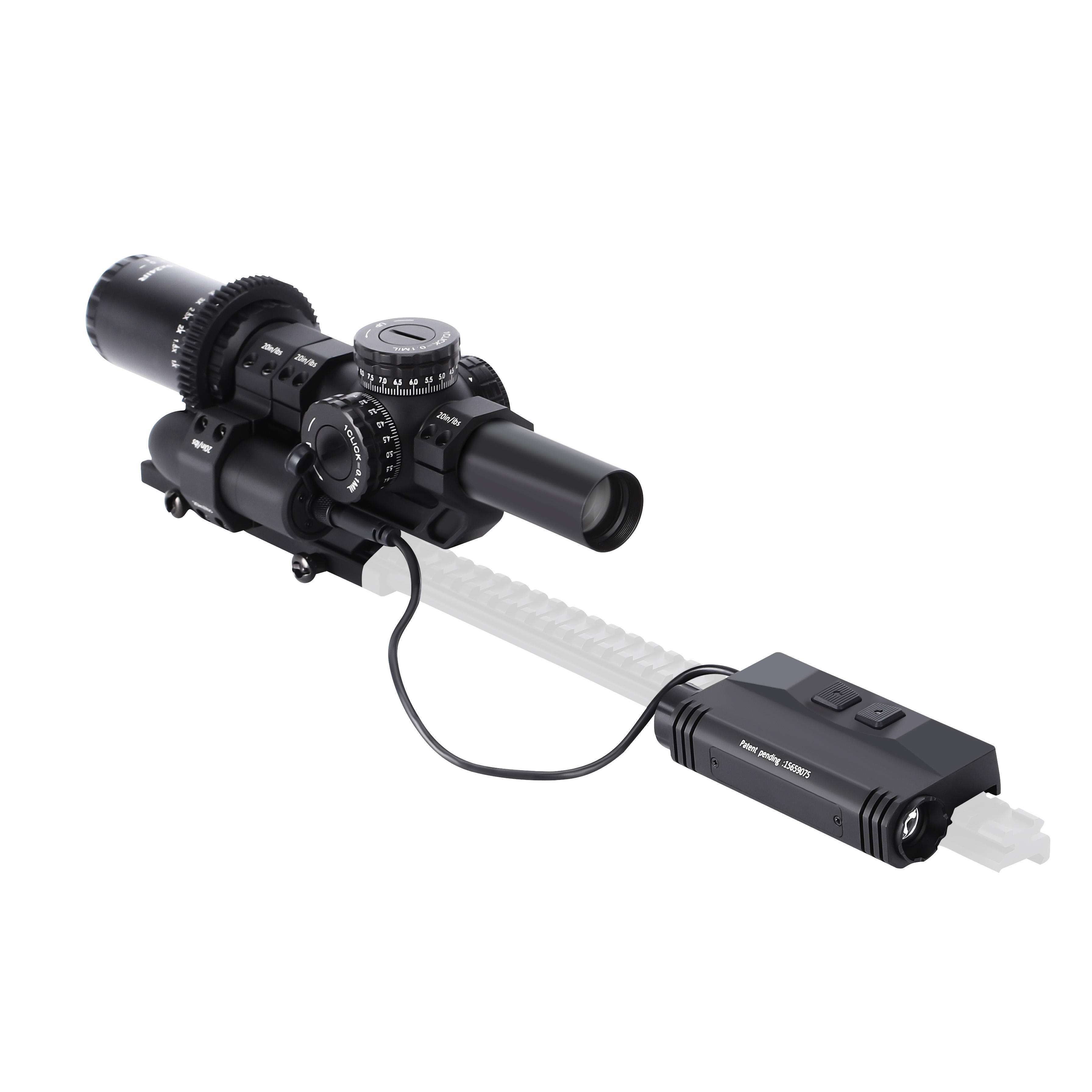 Electronic Rifle Scope Precision for Outdoor Toys