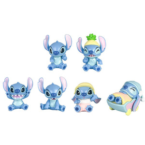 Caja Sorpresa <span class=keywords><strong>Lilo</strong></span> & Stitch: Figuras de PVC Inspiradas en Anime, Juguetes de Moda para Modelos, Adornos Decorativos, Caja de Colores, Bolsa de Malla, 14+ Años - Product Image 5